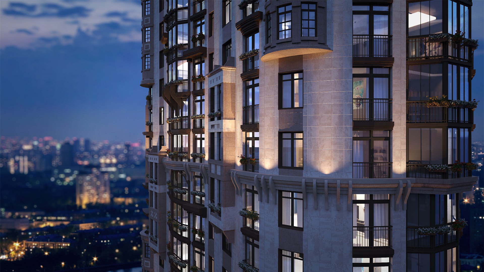 Квартира на последнем этаже в ЖК